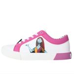 Disney Jack & Sally Shoes Womens 10 Sneakers Black Pink Skellington Nightmare Christmas Photo 5