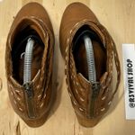 Frye  Naomi Pickstitch Shootie Heeled Leather Whiskey Ankle‎ Bootie - Size 6B Photo 7