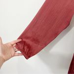 Soft Surroundings  Lumi Top in Marsala Tassel Tie Front Size Large Photo 6