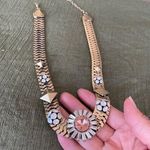 Bohemia rhinestone zircon golden alloy snake necklace punk retro Gold Photo 3