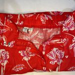 Joie Colorful tropical linen pocketed cuffed Hawaiian breathable high waisted short Photo 4