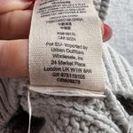 Free People  XS Cropped Sweater Vest Keep It Simple Cowl Neck Slouchy Oversized Photo 10