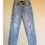 Bardot  Lightwash Distressed Eva Straight Jeans in Vintage 22 Photo 3