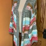 Bibi oversized Beachy striped cardigan Size L Photo 8