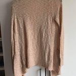 Charlotte Russe Tan Knit Open Long Sleeve Cardigan with Pockets Photo 1