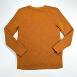 J.Crew High Low Hem Cotton V-Neck Cable Knit Tunic Sweater Photo 5