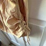 Umgee NWT Ruched Side Tie Dress with Leopard Accents Large Photo 3