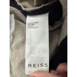 Reiss Luella Colorblock Linen Wide Leg Trousers Neutral Size 10 R Photo 6