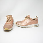 Nike Women's Air Max Thea Se Gold Metallic Red Bronze Leather Sneakers Shoes Photo 0