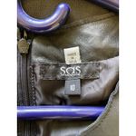 Vintage VTG SAS Sportswear Black Leather Dress Cowgirl Western Retro Femme 10 Photo 4