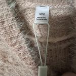 Elie Tahari  Tan Fuzzy Polka Dot Turtleneck Sweater Photo 2