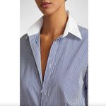 Jil Sander  Button Up Striped Blouse Photo 1