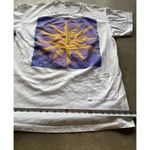 Vintage Pacific Connections Cozumel Sun Graphic Oversized Made in USA Sz OS White Photo 4