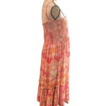 Tribal jean size XL multicolor long dress Orange Photo 8