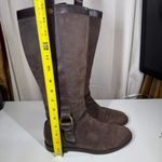 Cole Haan  Brown Nubuck Leather Riding Boots Nike Air Soles Women's Size 7.5 B Photo 11