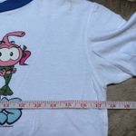 Vintage The Snorks Ringer Top Womens S/M (vtg L) Cartoon 80s Coastal Concepts White Photo 10