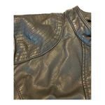 G.H. Bass &Co. G.H. Bass & Co. Women’s Black Faux Leather Moto Jacket Size Small Photo 8