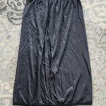 Vintage Miss Dira New York Nylon & Lace Slip Skirt Black Large Photo 0
