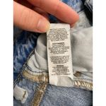 Garage Denim Wide Leg Distressed Shorts Womens Size 3 Blue Streetwear Photo 8