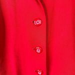 Executive Collection Vintage Hot Red Textured Conventional Boyfriend Blazer 20W Photo 3