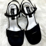 Mudd Y2K Annette Satin Block Heel Sandal Sz 10M Photo 0