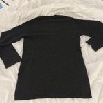 Elizabeth and James  Knit oversized Sweater longer in rear Color Gray Size M Photo 4