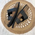 Betula Birkenstock Floral Etched Detail Black Slide Velcro Sandals Size 42 Photo 4