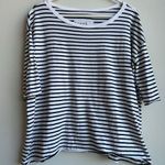 Frank & Eileen  Josephine French Stripes Navy White Essential Jersey Size Medium Photo 1