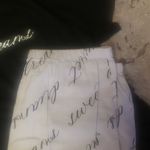 Victoria's Secret Black Top and White Pants pajamas, New never worn or washed. Photo 2