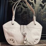 Maurizio Taiuti White Leather Bag Photo 0