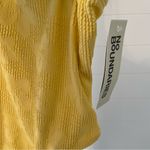 No Boundaries  Hibiscus Monokini One Piece Yellow Medium NWT Photo 1