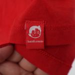 Heidi com Red Swiss Flag V Neck T Shirt XL Cotton Modal Made in Turkey Photo 4