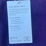 STM purple pink "GRACE" deluxe laptop sleeve bag NEW (fits 13 inch screen) Photo 3