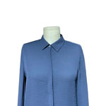 Scotch & Soda  Jolie Vagabonde‎ Navy Blue Button Down Blouse Shirt Size Small Photo 1