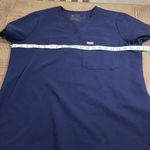 FIGS navy blue scrub to size large Photo 2