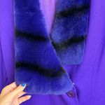 Vintage Lily & Taylor Couture Womens Wool Fox Fur Trim Jacket Coat Sz 18 Purple Photo 9