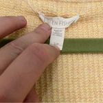 Eileen Fisher  Rolled hem Boxy Cut Waffle Knit Long Sleeve Sz S Photo 2