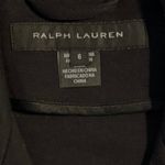 NEW Ralph Lauren Black Label Size 6 Biker Jacket Moto Leather Details Black Photo 4