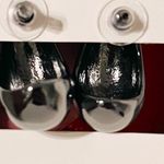 House of Harlow  Earrings Chrome Drops NWT! Photo 0