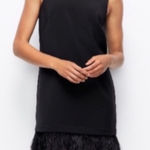 Ann Taylor Feather Hem Dress Size 10 Photo 0