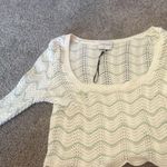 Pink Rose  Sweater Knit Cropped Photo 0