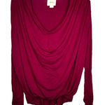 Maeve  Draped‎ Blouse Photo 0