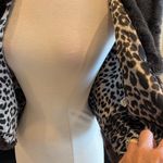 John Paul Richard  Faux Fur Vest Sleeveless Coat Womens M Glam Dressy Coffee Photo 13