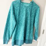 Athleta  Sundown Alliance Hoodie Sweatshirt Aqua Blue Teal Pullover Size XS Photo 3