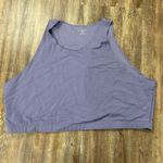 Rei Co-op REI Cooperative Co-Op Longline Purple Stretch Crop Tank Top 3X Activewear Sporty Photo 3