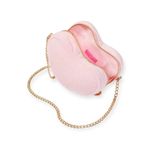 Stoney Clover Lane SCL x Target ☻︎ Terry Heart Crossbody Bag ☻︎ Smiley L Initial Patches ☻︎ Pink ☻︎ Photo 14