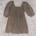 Red Dress Boutique Leaving An Impression Taupe Dress Photo 2