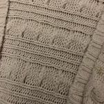 Ivory Cream Cable Knit Short Sleeve Open Cardigan Photo 2