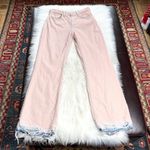 ZARA Pink Tinted Bootcut Jeans Photo 2