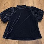 Free People  puff sleeve velvet top  Photo 0